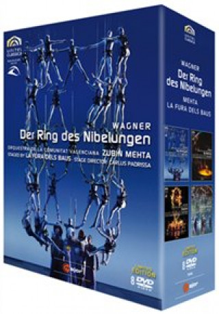 Видео Der Ring des Nibelungen, 8 DVDs Richard Wagner