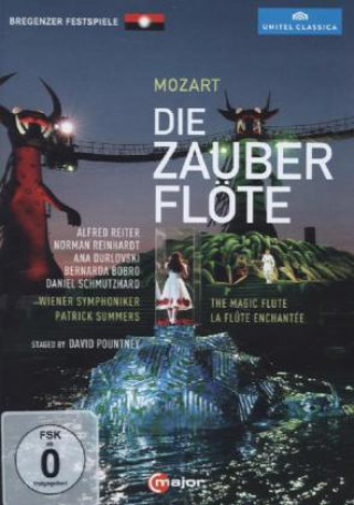 Видео Die Zauberflöte, 1 DVD Wolfgang Amadeus Mozart