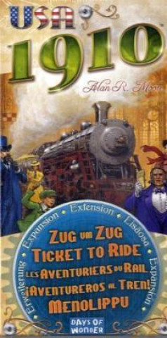 Játék Zug um Zug, USA 1910 (Spiel-Zubehör) Alan R. Moon