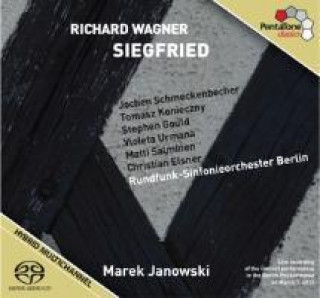 Аудио Siegfried, 3 Audio-CDs Richard Wagner