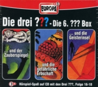 Audio Die drei ??? - Die 6. Box. Box.6, 3 Audio-CDs Alfred Hitchcock