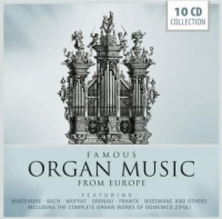 Audio Famous Organ Music from Europe, 10 Audio-CDs Various