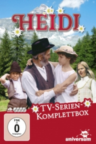 Filmek Heidi, Realserie (1978) - Komplettbox, 4 DVDs Johanna Spyri