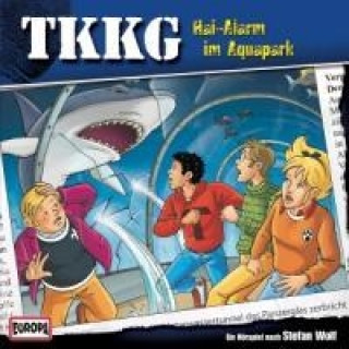 Audio Ein Fall für TKKG - Hai-Alarm im Aquapark, 1 Audio-CD Stefan Wolf