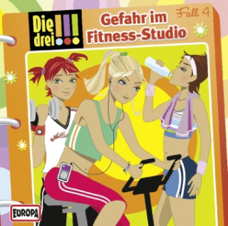 Audio Die drei !!! - Gefahr im Fitness-Studio, 1 Audio-CD 