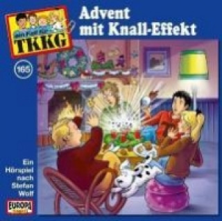 Аудио TKKG - Advent mit Knall-Effekt, 1 Audio-CD Stefan Wolf