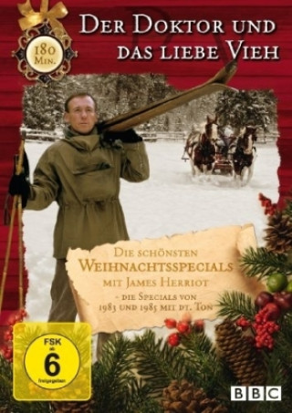 Видео Der Doktor und das liebe Vieh - Die schönsten Weihnachtsspecials, 1 DVD James Herriot