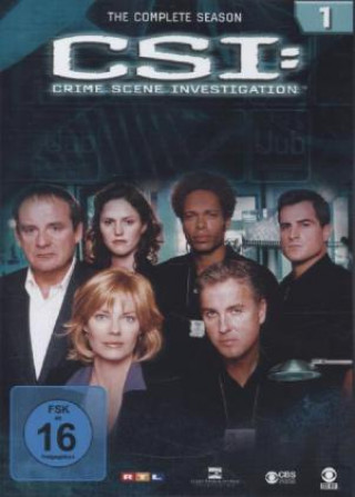 Videoclip CSI. Season.1, 6 DVDs William Petersen