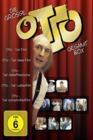 Видео Die große OTTO Gesamtbox, 5 DVDs Otto Waalkes