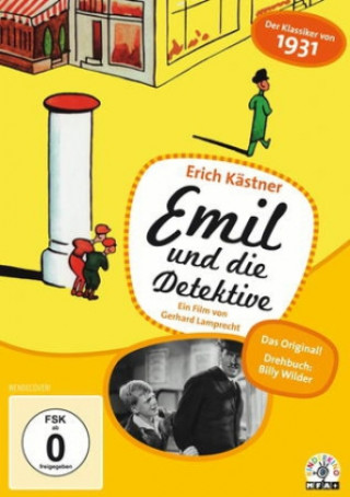 Filmek Emil und die Detektive (1931), 1 DVD Erich Kästner