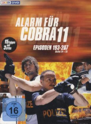 Filmek Alarm für Cobra 11, Episoden 193-207, 3 DVDs Tom Beck