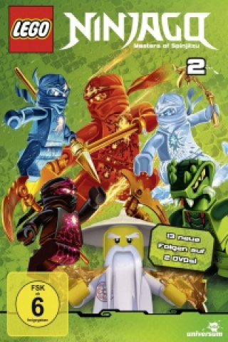 Videoclip LEGO Ninjago. Staffel.2, 2 DVDs Martin Skov