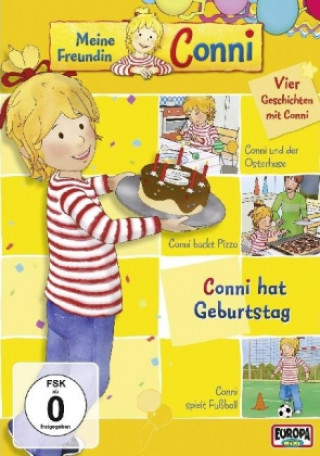 Video Meine Freundin Conni, Conni hat Geburtstag / Conni und der Osterhase / Conni backt Pizza / Conni spielt Fußball, 1 DVD 