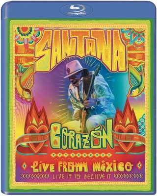 Wideo Corazón - Live From Mexico: Live It To Believe It, 2 Blu-rays Santana