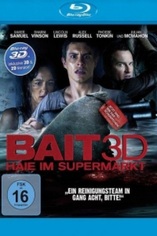 Video Bait - Haie im Supermarkt 3D, 1 Blu-ray Rodrigo Balart
