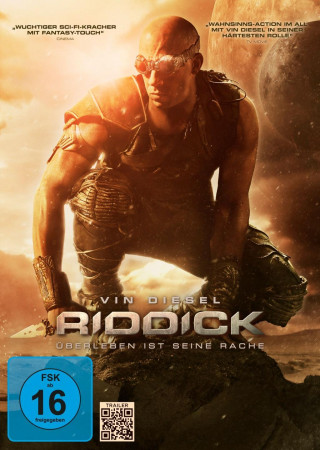 Wideo Riddick, Überleben ist seine Rache, 1 DVD Tracy Adams