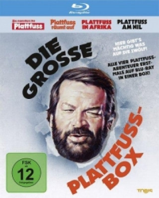 Filmek Bud Spencer - Die Plattfuß-Box, 4 Blu-rays Bud Spencer