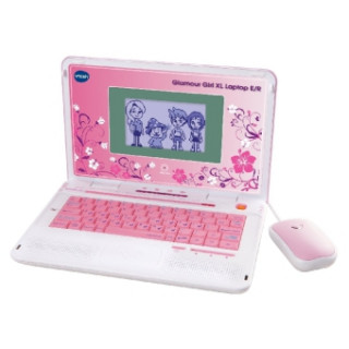Game/Toy Vtech Glamour Girl XL Laptop E/R, Lerncomputer 
