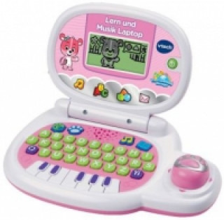 Hra/Hračka Vtech Lern und Musik Laptop pink, Lerncomputer 