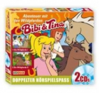 Audio Bibi & Tina, Abenteuer mit Wildpferden, 2 Audio-CDs Ulf Tiehm