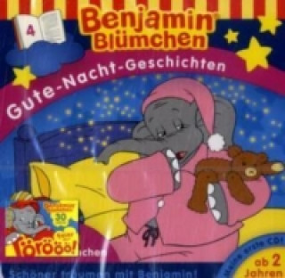 Аудио Benjamin Blümchen, Gute-Nacht-Geschichten - Benjamin und die Glühwürmchen, 1 Audio-CD Jürgen Kluckert