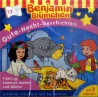 Audio Benjamin Blümchen, Gute-Nacht-Geschichten - Frühling, Sommer, Herbst und Winter, 1 Audio-CD Jürgen Kluckert