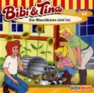 Audio Bibi & Tina - Die Waschbären sind los, 1 Audio-CD Ulf Tiehm