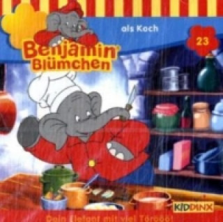 Audio Benjamin Blümchen als Koch, 1 Audio-CD Elfie Donnelly