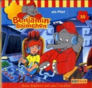 Hanganyagok Benjamin Blümchen als Pilot, 1 Audio-CD Elfie Donnelly