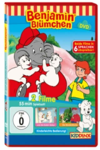 Video Benjamin Blümchen und die Eisbär-Babys / Benjamin Blümchen, die Wunderblume, 1 DVD Elfie Donnelly