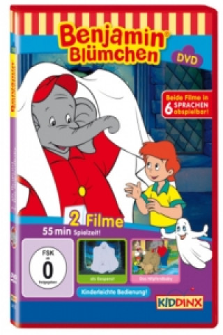 Wideo Benjamin Blümchen als Gespenst / Nilpferdbaby, 1 DVD Benjamin Blümchen