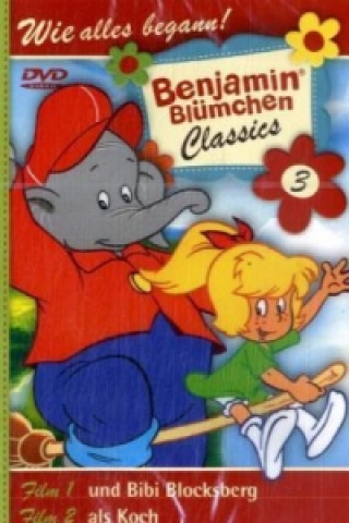 Wideo Benjamin Blümchen, Classics - Benjamin Blümchen und Bibi Blocksberg /  Benjamin Blümchen als Koch, 1 DVD Elfie Donnelly