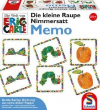 Joc / Jucărie Die kleine Raupe Nimmersatt, Memo Eric Carle