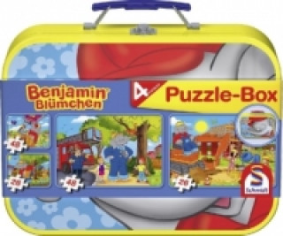 Játék Benjamin Blümchen, Puzzle-Box (Kinderpuzzle) 