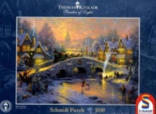Joc / Jucărie Winterliches Dorf (Puzzle) Thomas Kinkade