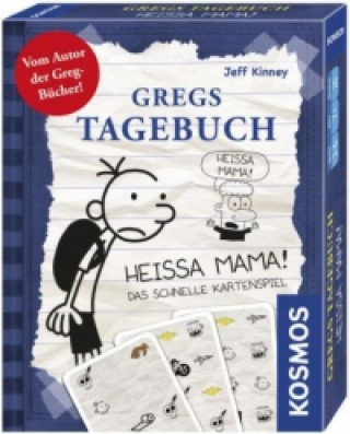 Hra/Hračka Gregs Tagebuch - Heissa Mama! Jeff Kinney