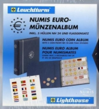 Játék Numis Euro-Münzenalbum. Numis Euro Coin Album. Album Numis pour pieces Euro Leuchtturm Albenverlag