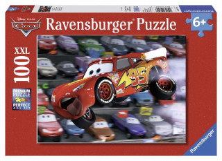 Gra/Zabawka Ravensburger Kinderpuzzle - 09281 Weltweiter Rennspaß - Puzzle für Kinder ab 5 Jahren, Disney Cars Puzzle mit 3x49 Teilen 