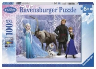 Gioco/giocattolo Ravensburger Kinderpuzzle - 10516 Im Reich der Schneekönigin - Disney Frozen-Puzzle für Kinder ab 6 Jahren, mit 100 Teilen im XXL-Format Walt Disney