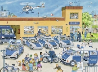 Igra/Igračka Ravensburger Kinderpuzzle - 10867 Polizeirevier - Puzzle für Kinder ab 6 Jahren, mit 100 Teilen im XXL-Format Wolfgang Metzger