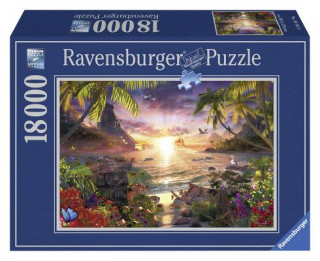 Carte Paradiesischer Sonnenunterg (Puzzle) 