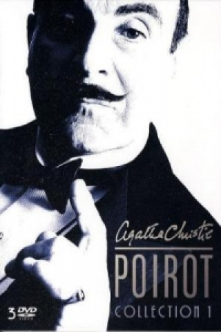 Видео Poirot Collection. Nr.1, 3 DVDs Agatha Christie