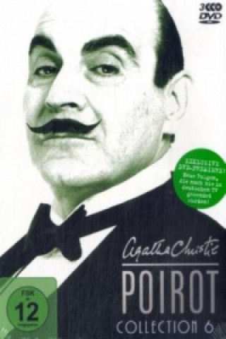 Video Agatha Christie's Hercule Poirot Collection. Vol.6, 3 DVDs Agatha Christie