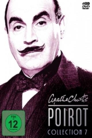 Видео Agatha Christie's Hercule Poirot Collection. Vol.7, 4 DVDs Agatha Christie