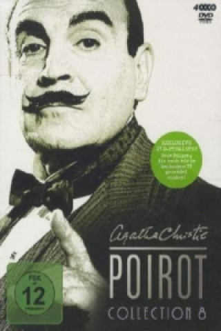 Videoclip Agatha Christie's Hercule Poirot Collection. Vol.8, 4 DVDs Agatha Christie
