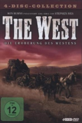 Videoclip The West - Die Eroberung des Westens, 4 DVDs Stephen Ives
