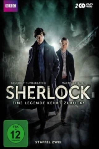 Video Sherlock. Staffel.2, 2 DVDs Benedict Cumberbatch