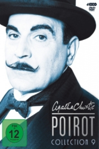 Видео Agatha Christie's Hercule Poirot Collection. Vol.9, 4 DVD Agatha Christie