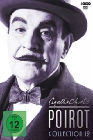 Videoclip Agatha Christie's Hercule Poirot Collection. Vol.12, 5 DVDs Agatha Christie