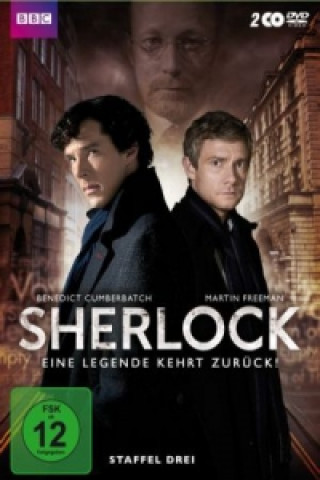 Videoclip Sherlock. Staffel.3, 2 DVDs Benedict Cumberbatch